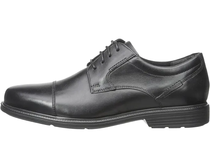 Оксфорды Rockport Charles Road Cap Toe из гладкой кожи с амортизирующей стелькой