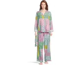 Комплект пижамы из фланели с повязкой для волос P.J. Salvage