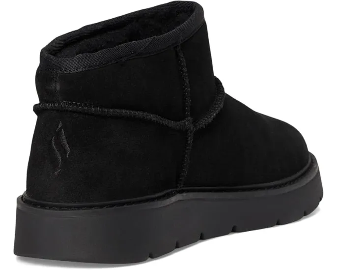 SKECHERS Keepsakes Cozy мини ботинки без шнуровки с утеплением из шерсти и стелькой Memory Foam