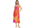 Natori платье Soleil Gown из принтованного шармеза