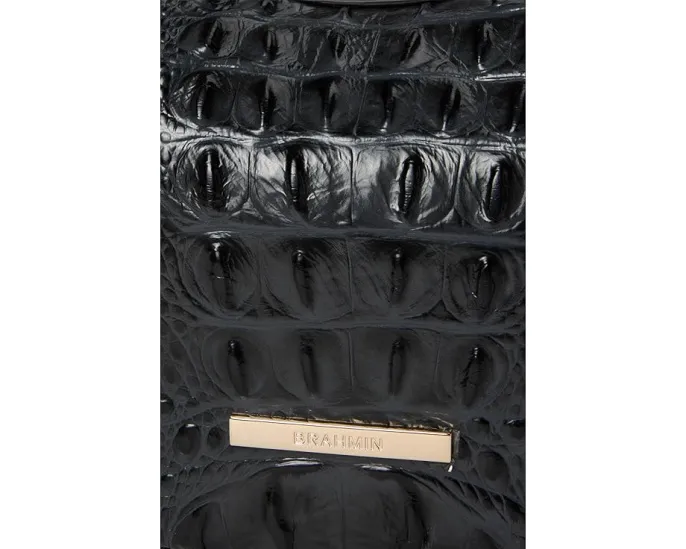 Кроссбоди Percy от Brahmin в форме полумесяца с регулируемым ремнем