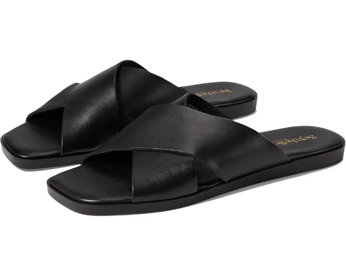 Сандалии Chai из премиальной кожи с перекрестными ремешками от Seychelles