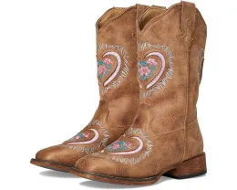 Ботильоны Lydia с вышивкой и стразами от Roper