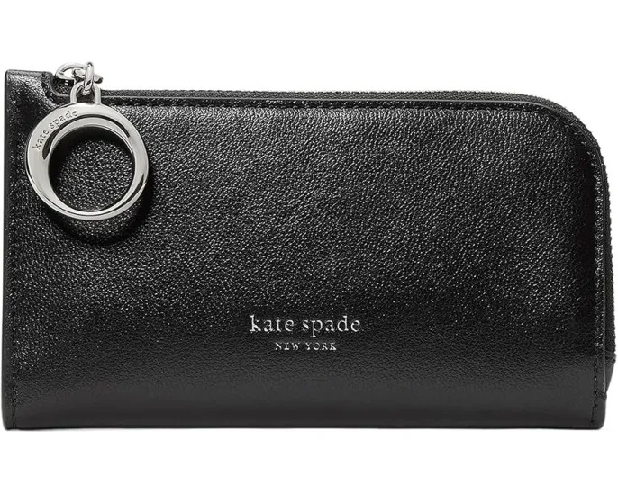 Kate Spade New York Halo Fine Grain Leather компактный бифолд