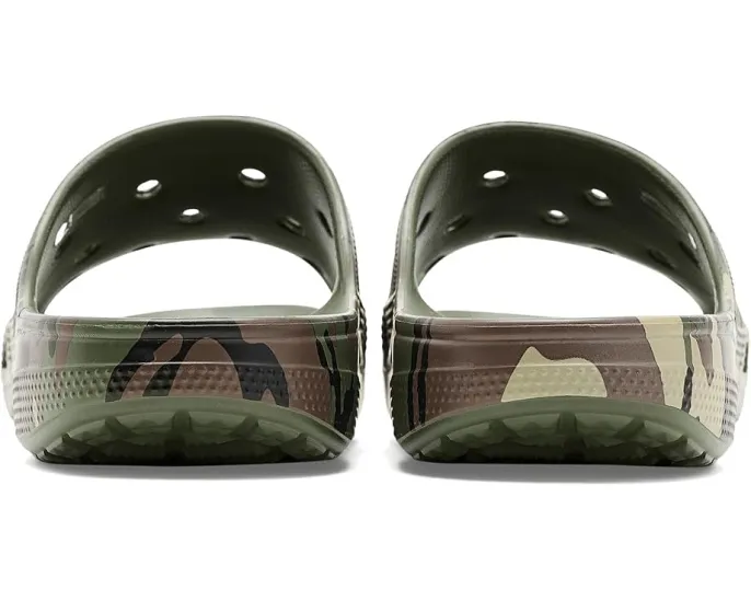 Классические шлепанцы Saturday Slides из пены Croslite от Crocs