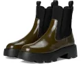 Ботинки Chelsea Monogram Lug на каблуке 65 мм от Tory Burch