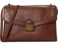 Сумка через плечо Alex Flap Shoulder из кожи с латунной застежкой Frye