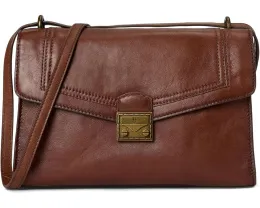 Сумка через плечо Alex Flap Shoulder из кожи с латунной застежкой Frye