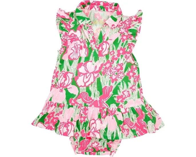 Детское платье Mini Riegan с воланами от Lilly Pulitzer Kids