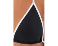 Топ BECCA Sport Mode Cheryl треугольной формы с контрастной окантовкой