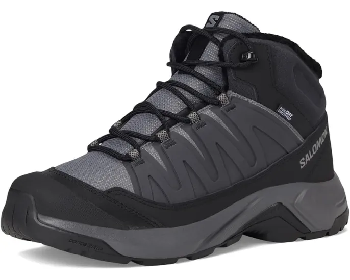 Зимние ботинки Salomon X-Adventure с утеплением и технологией Contagrip
