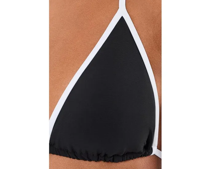 Топ BECCA Sport Mode Cheryl треугольной формы с контрастной окантовкой