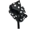 Мини-сумка Marc Jacobs The Gem Nylon Bow с бантом и съемным мешочком