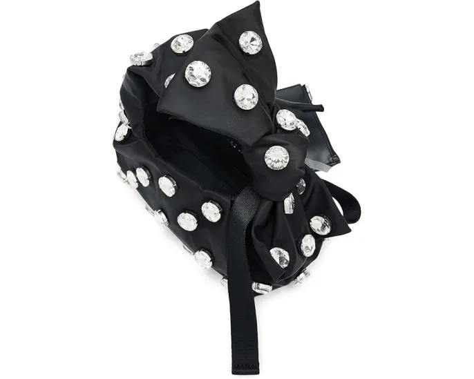 Мини-сумка Marc Jacobs The Gem Nylon Bow с бантом и съемным мешочком