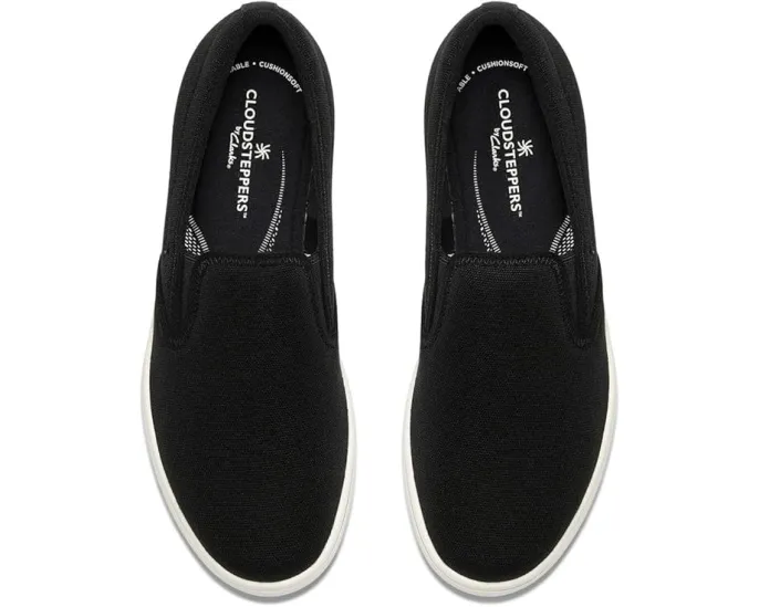 Слипоны Clarks Breezesky Zoe с текстильным верхом и стелькой Cushion Soft