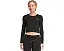 Кроп-топ PUMA Essentials с длинными рукавами и вышитым логотипом