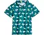 Детское поло Chubbies Kids Lil Turtally Awesome c принтом черепашек