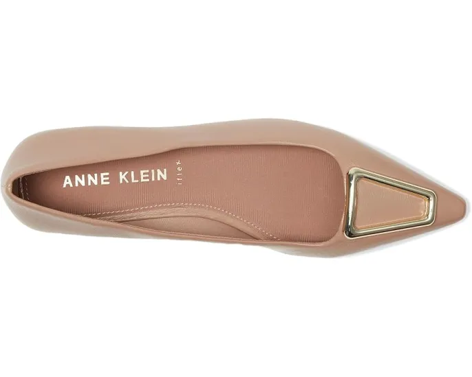 Лоферы Anne Klein Cavina с острым носком и металлической фурнитурой