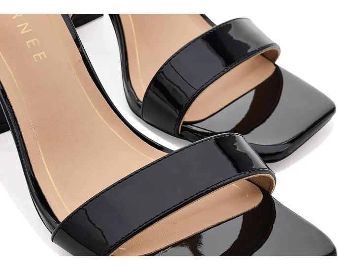 Босоножки Tivona с открытым носком и ремешком на щиколотке на устойчивом каблуке