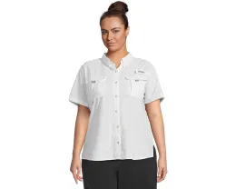 Columbia Plus Size Bahama II с коротким рукавом и защитой UPF 50