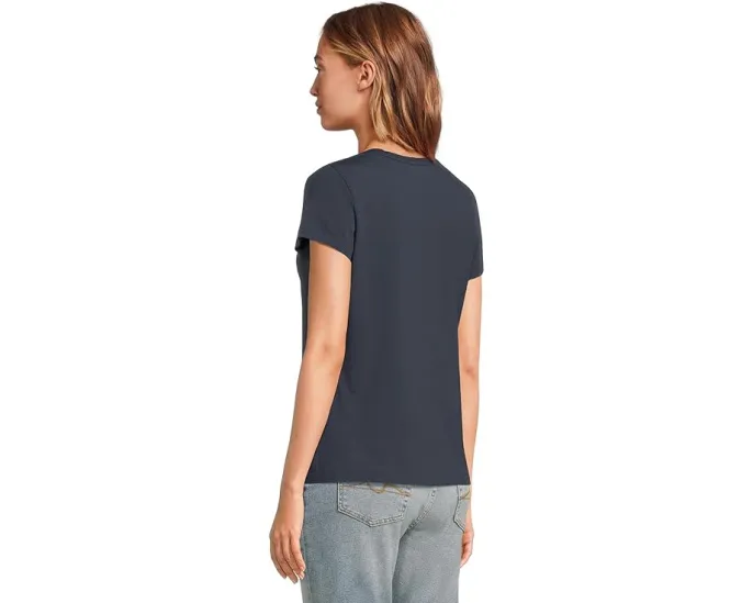 Футболка L.L.Bean с коротким рукавом из мягкого стрейч-супимы с круглым вырезом