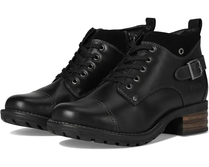 Ботильоны Mini Crave из натуральной кожи с меховой подкладкой от Taos Footwear