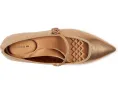 Туфли-лодочки Birdies Starfinch 15 с вышивкой из бархата на устойчивом каблуке