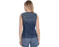 Джинсовый жилет Free People Maris Denim на пуговицах