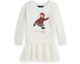 Платье Polo Ralph Lauren с медвежонком из флиса для малышей и детей