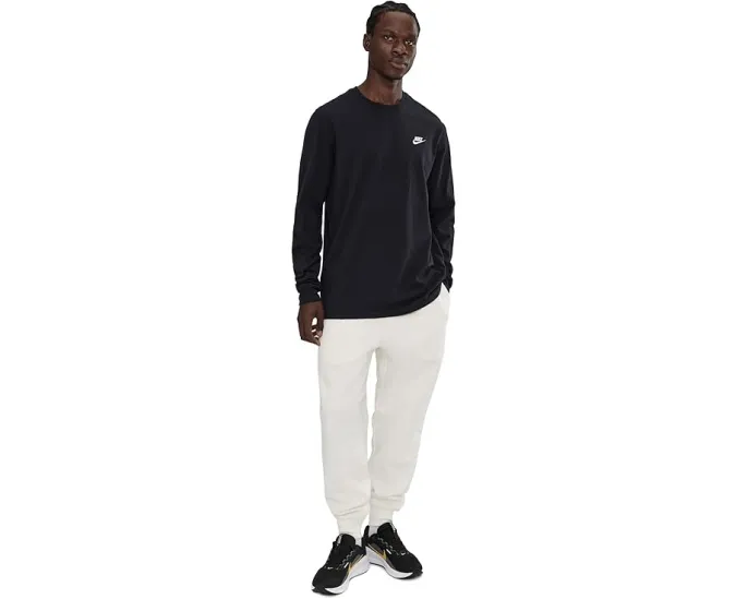 Nike футболка NSW Tee Long Sleeve Embroidered Futura Black/White