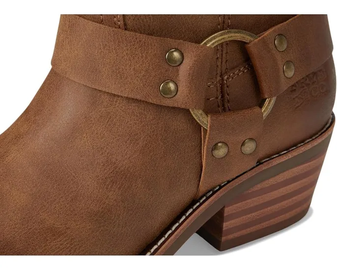 Ботинки Lorrie Harness 12 FRYE AND CO с квадратным носком на каблуке