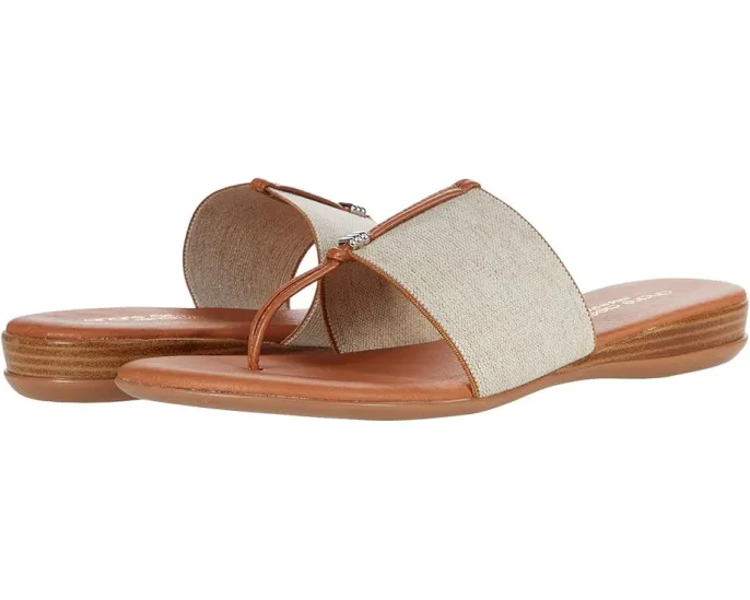 Сандалии Andre Assous Nice с кожаной стелькой и резиновой подошвой