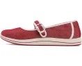 Балетки Breeze Janey от Clarks с регулируемой пряжкой и стелькой Cloudsteppers