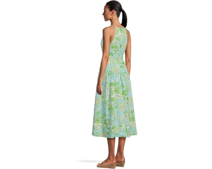 Макси-платье Talullah на бретелях с ярусной юбкой от Lilly Pulitzer