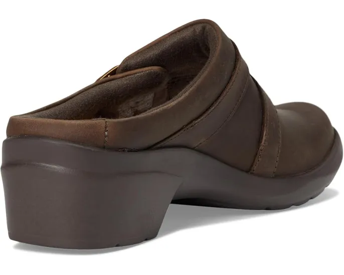 Слипоны Clarks Angie Braley из премиальной кожи с амортизирующей подошвой EVA