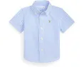 Полосатая рубашка из хлопкового пике для младенцев Polo Ralph Lauren Kids