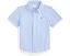 Полосатая рубашка из хлопкового пике для младенцев Polo Ralph Lauren Kids