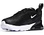 Кроссовки Nike Air Max 270 детские черно-белые