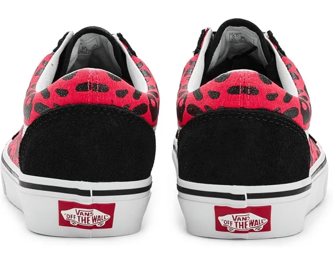 Кеды Vans Old Skool для детей с кожаным верхом и вафельной подошвой