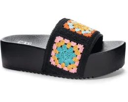 Босоножки Worble от Dirty Laundry с вязаным верхом и открытым носком