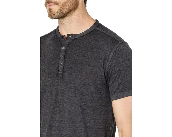 Хенли John Varvatos Duke с планкой на трех пуговицах