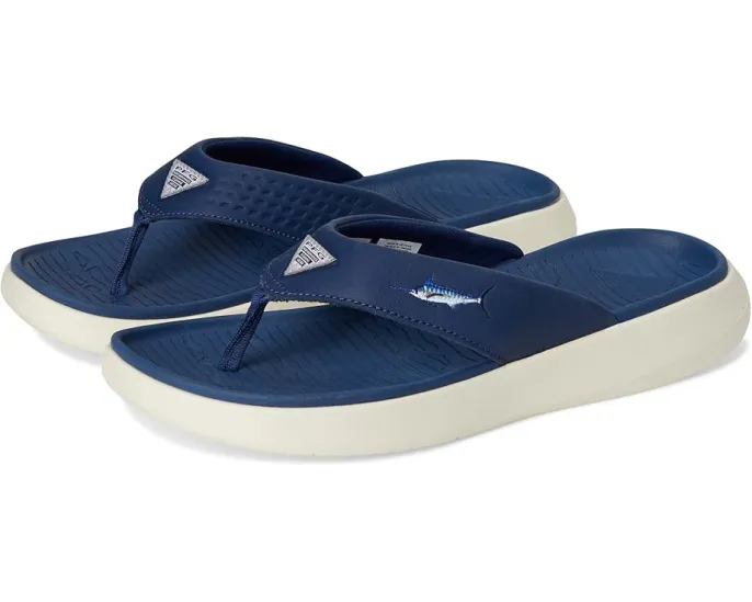 Шлепанцы Columbia Boatside Fish Flip с мягкой стелькой и подошвой Omni-Grip LT