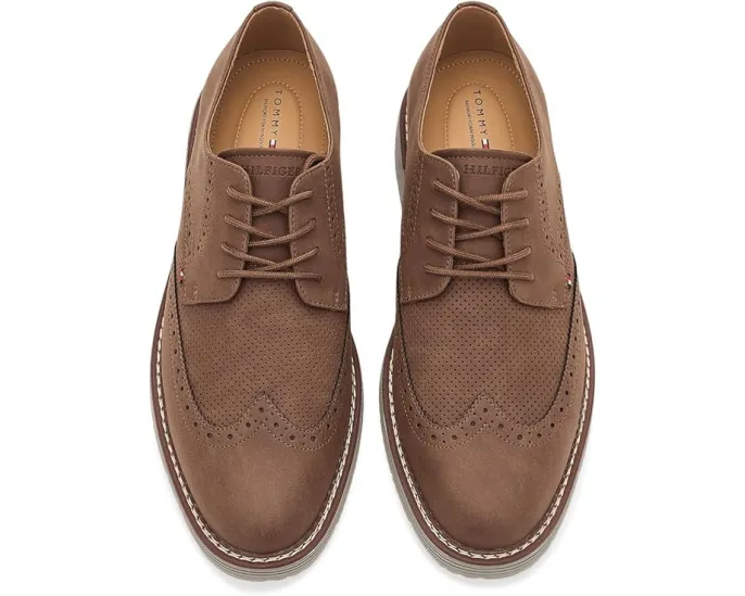 Туфли Hinede от Tommy Hilfiger с деталями wingtip и память формы