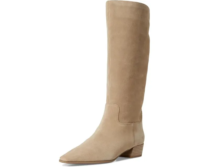 Высокие сапоги Vince Camuto Pavla до колена на каблуке из замши Verona