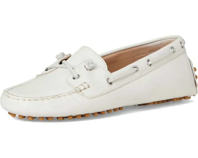 Ботинки Veronica Beard Jia Boater из кожи на шнуровке