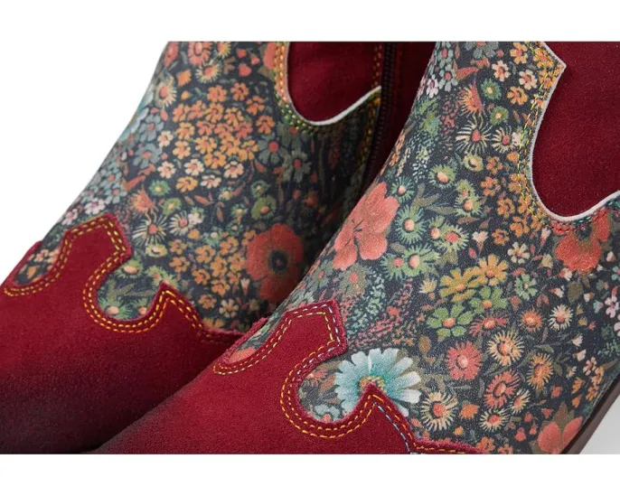 Ботинки L'Artiste by Spring Step Lady Luck с цветочным принтом и молнией