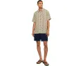 Billabong рубашка с коротким рукавом Sundays Jacquard