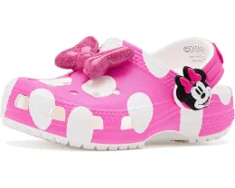Кроксы Crocs Kids Disney Микки Маус для малышей с розовым бантом