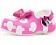 Кроксы Crocs Kids Disney Микки Маус для малышей с розовым бантом