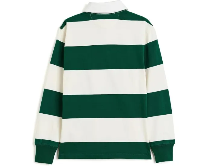 Polo Ralph Lauren детская регбийная рубашка The Iconic Rugby с полосками